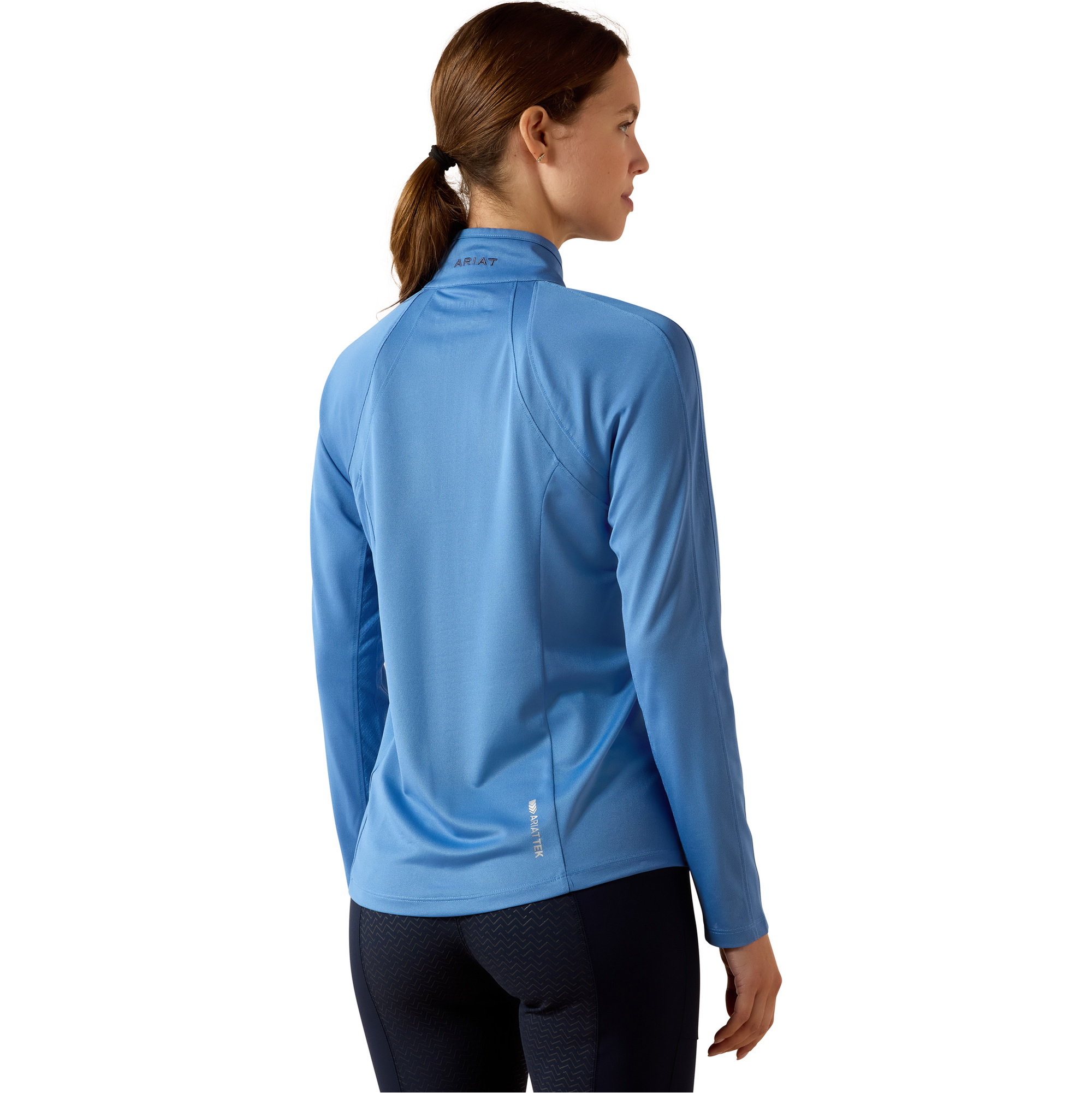 2026 Ariat Womens Sunstopper 3.0 1/4 Zip Baselayer 10071449 - Riviera